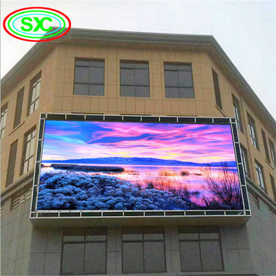 Op maat gemaakte aluminium kastmateriaal Vaste LED-display Achterzijde Onderhoudsservice Methode Smd3535/2727 LED-vormgrootte