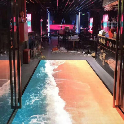 Dansvloer met hoogwaardige, sprankelende lichten met DMX512-besturingssysteem en Epistar-chip met hoge helderheid