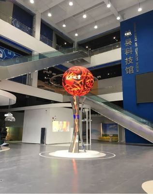 Winkelcentrum en evenementen Sphere LED-scherm met onderhoudsmethode voor frontservice ISO-gecertificeerd