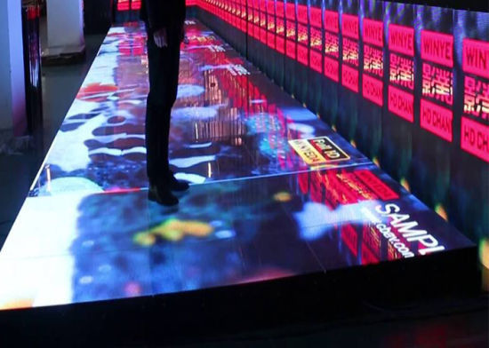 P 3.91 Led-dansvloer met klantenlabel en 20W stroomverbruik