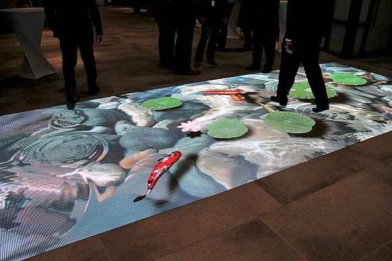 220V Spanning LED Dansvloer met DMX512 Besturingssysteem en 3840Hz/s Verversingssnelheid