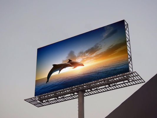 Display Led Billboard Screen met SMD2727 LED lampen Energie en gemiddeld stroomverbruik 860w/m2