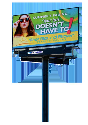 Goede prijs 7000nits Helderheid LED-billboards Novastar Control System IP65 Beschermingsniveau voor buitenreclame online