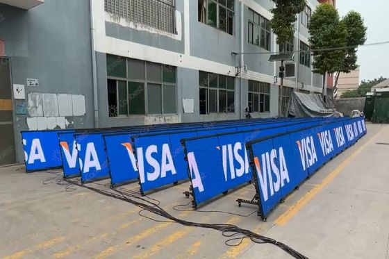 Modelnaam P10 SMD Stadion LED-scherm met hoge contrastverhouding van 5000:1