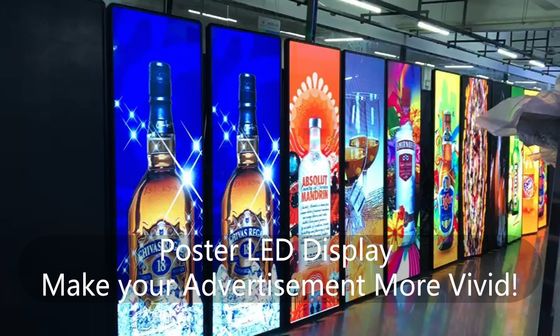 Aluminiumpaneel LED-display voor reclame met 1R1G1B kleurconfiguratie