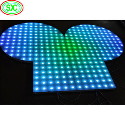 DMX512 besturingssysteem LED dansvloer -20°C tot 60°C met en RGB-kleur