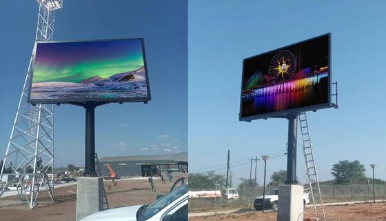 IP65 Waterdichte Buiten definitie LED Billboard in Rgb 3in1 Pixel Configuratie voor Buitenreclame