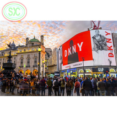 192*192mm Module Size Stable Led Media Wall voor professioneel onderhoud aan de achterzijde