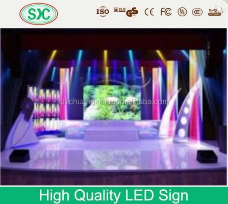 Dichtheid Indoor Full Color LED Display met LSN/NoVa besturingssysteem en 160000 Dot/m2 van Shenzhen