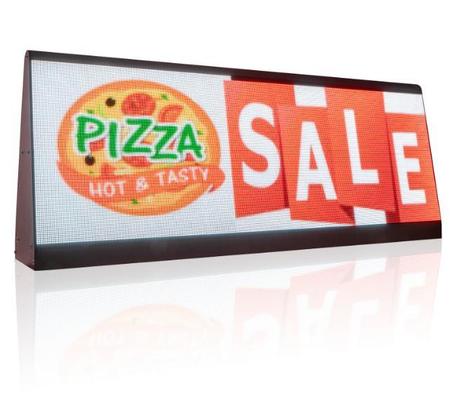 1R1G1B Configuraties Buiten LED-bordbeeldscherm voor auto's met asynchrone besturingsstand en Buiten Buiten