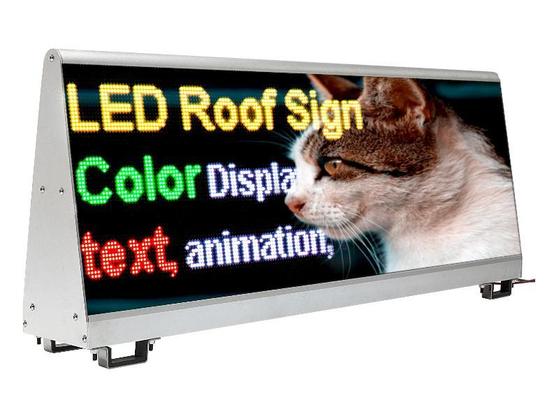 Goede prijs Aanpasbaar Asynchroon Bestuurd LED-bord voor Auto's met 192*64-pixel Schermresolutie online