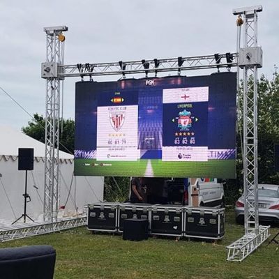 Huur LED Huur scherm met 500 * 500mm Panel Grootte en 14-16 bit Grayscale