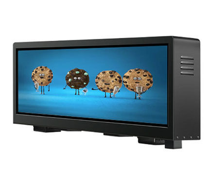 Aantal Display Functie Auto LED Sign Display met 5mm Pitch Size en 192*64 dot Screen Resolution