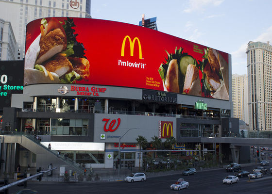 Goede prijs Huur scherm waterdicht IP65 Outdoor Full Color LED Display 500*1000MM P4.81 Module HD 7500cd/Sq Helderheid online