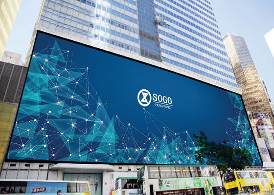 Kwaliteit Waterdicht gegoten aluminium LED-scherm voor buiten, 320*160mm, P10, stadion LED-scherm billboard, commercieel Fabriek