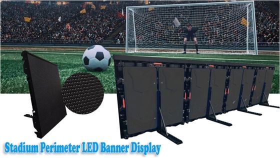 Koudgewalst Stalen Frame Sportstadion LED Scoreborden 60Hz Verversingsfrequentie en Duurzaam Materiaal