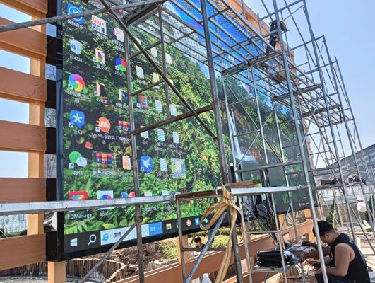 Goede prijs Buitenshuis full-color LED-display met snel slot lichtgewicht kastontwerp en naadloze installatie voor installatie en onderhoud online