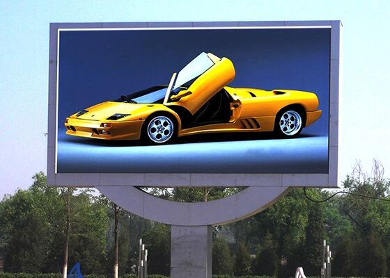 Goede prijs Buiten Full Color LED Display P8 3840 refresh rate LED Screen voor buitenreclame met uitstekende en lange levensduur online