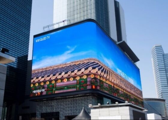 P10 led scherm met 3 jaar garantie, hoogwaardige en waterdichte ijzeren kast, vaste buitengebruik led display