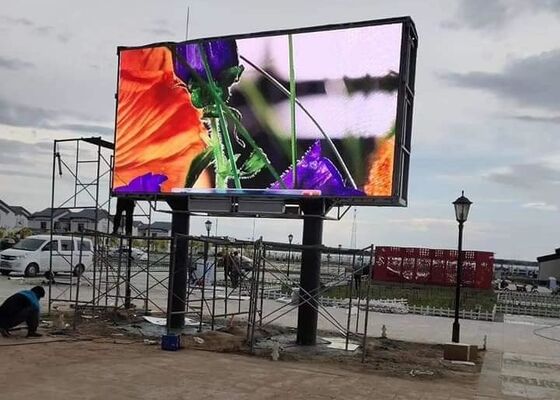 P6 Waterdicht Buiten led Display Reclame met 3840hz verversingssnelheid