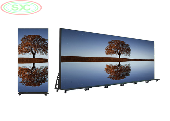 Verhuur LED-display ontworpen met een kastgrootte van 1920 bij 640 millimeter en een helderheid van 1500 Cd per vierkante meter voor binnen