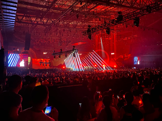Goede prijs Indoor P3.91 High Resolution Curve LED Video Wall Hd For Stram Video Live en 3840hz vernieuwingsfrequentie Online