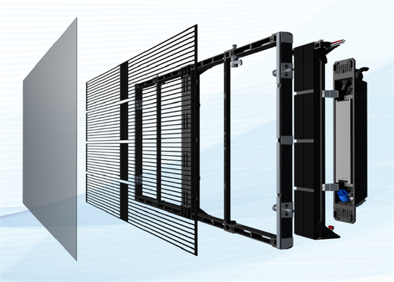 Goede prijs Aluminium Kast Materiaal Transparant Digitaal Display Ontworpen Voor Retail Reclame Met Lichtgewicht 0.2KG Module Gewicht Online