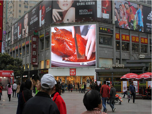 Hoge helderheid goede prijs outdoor p6 full color led display reclame led video wall billbo