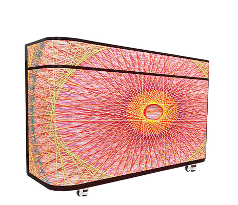 P2.5 Indoor High Brightness High pixel Front Desk Led Display met wielen