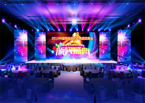 P3.9 Buiten- en binnenshuis Full Color LED-scherm met 500x500mm kast en 3840hz vernieuwingsfrequentie