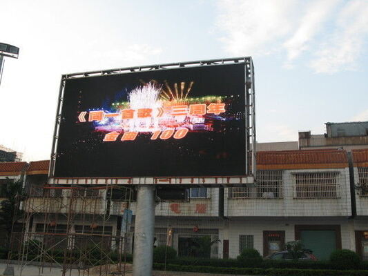 Buiten waterdicht P6 P8 P10 Vaste advertentie Video scherm SMD LED display Billboard Buiten huis advertentie