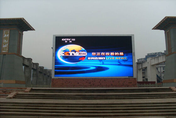 Nationstar Outdoor Full Color P10 LED-scherm voor vaste installatie Waterdicht en hoog helder reclame video muur
