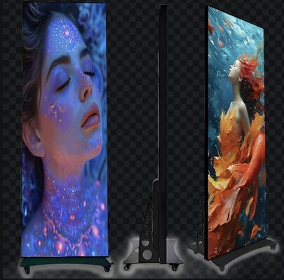 Goede prijs Aluminium LED Poster Display met een schermformaat van 680x2000mm en een moduleformaat van 320x160mm, ideaal voor reclame met hoge impact Online
