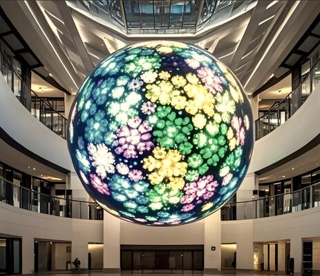 Goede prijs UL-gecertificeerd Sphere LED-scherm met Epistar LED-chip en video-tekstbeeldschermfuncties die visuele ervaringen bieden Online