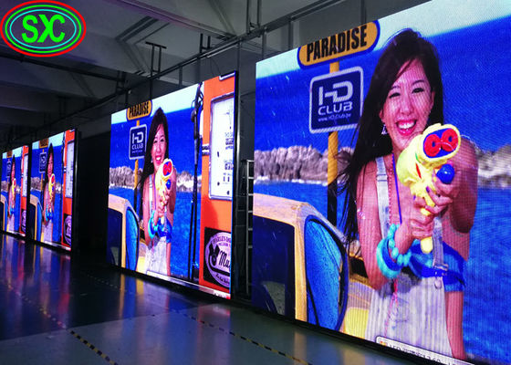 Goede prijs Volkleurig podium achtergrond LED-scherm 4.81mm Video Wall HD Groot scherm volkleurig indoor led-display online