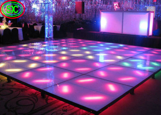 Goede prijs 32768 Pixel/Sqm Interactief Dance Floor SMD 2727 leidden Lamp voor Reclame/Car Show online