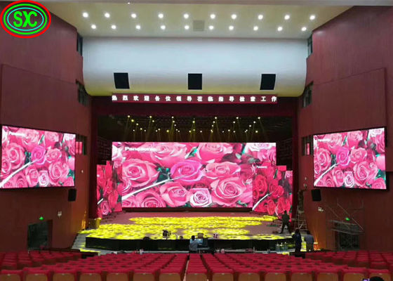Goede prijs Indoor LED Stage achtergrond P4.81 500*500mm Kerk Hotel Conferentie led scherm achtergrond online