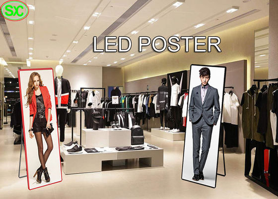 Goede prijs Uiterst dunne Geleide Afficheraad, 3mm Vertoning 4cm van de Hoogte Draagbare Affiche Dikte online