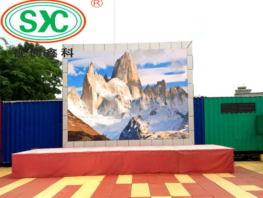 Met behulp van een LED-scherm met IP65-waterdichtheidsniveau