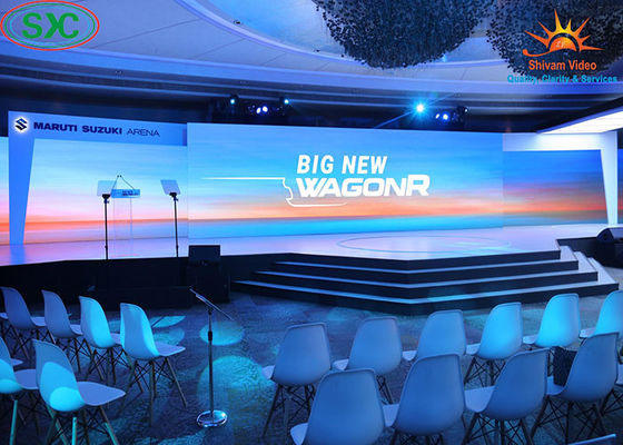 Goede prijs Binnen/Buiten Reclame Gebogen LED Scherm P3.91mm Pixel Pitch gebogen led scherm Online