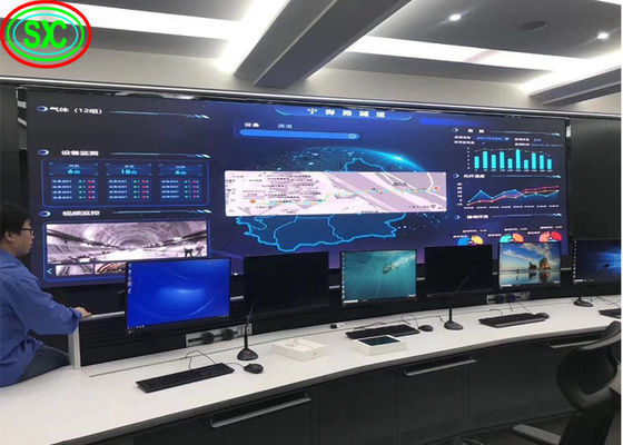 Goede prijs Vaste installatie Indoor LED Video Wall 4 P5 P6 Wide Viewing Angle Without Ghosting Indoor full color led display online
