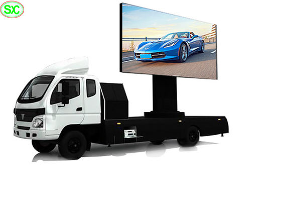 Goede prijs Mobiele Digitale het Aanplakbord van de 8000 Netenhelderheid Waterdichte Reclame Vrachtwagen Opgezette P5 online