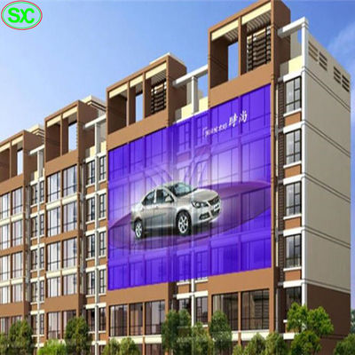 De reclame van van het het gordijnscherm van IP65 p6 flexibel geleid het stadiumaluminium leidde het scherm van het netwerkgordijn