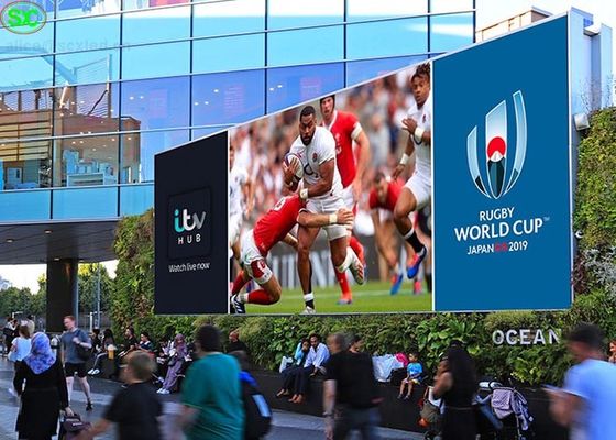 Het Stadion van het LEIDENE van P10nationstar LEIDENE van het het Volleyballstadion Vertoningsstrand Scorebordvertoning