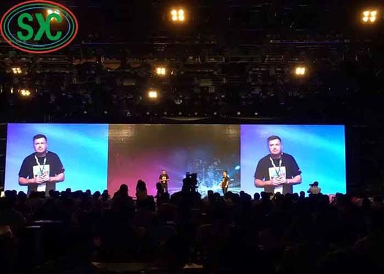 P3 Indoor LED Video Display Panel met 2500nits Helderheid En Airplug Connection Design