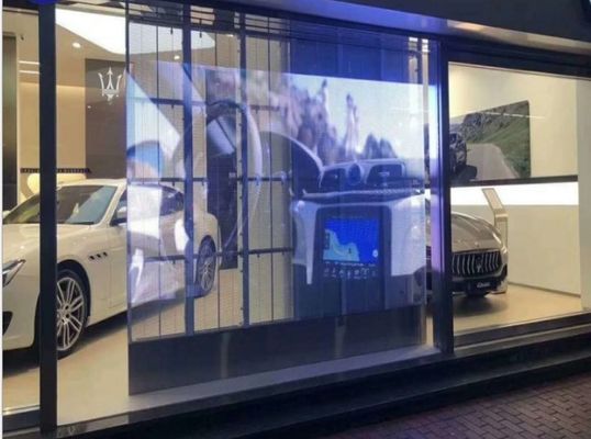 Goede prijs Waferchip Transparent LED Panel High Visibility Iron/Steel Cabinet online