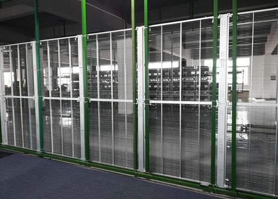 Duidelijke doorzichtige led videomuur P3.91 Indoor Led Mesh Curtain Signage Led Screen