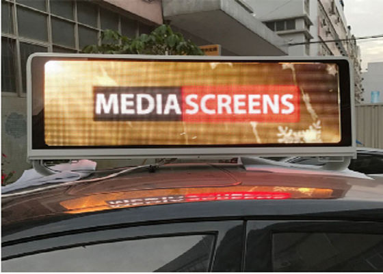 Goede prijs P5 Outdoor Full Color Double-sided Taxi Roof LED Display IP65 waterdicht online