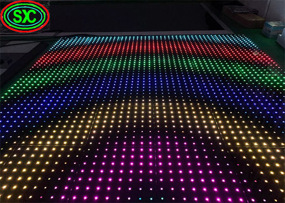 Goede prijs P3 Feest Evenement Binnen Buiten Led Dansvloer Scherm 500*1000mm Kasten Full Color online