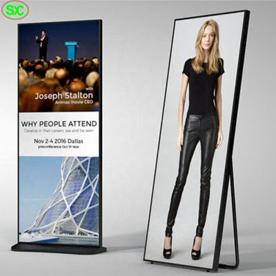 Goede prijs P2 HD Afneembare LED-posterdisplay vouwbare digitale borden voor bioscoop en supermarkt Online